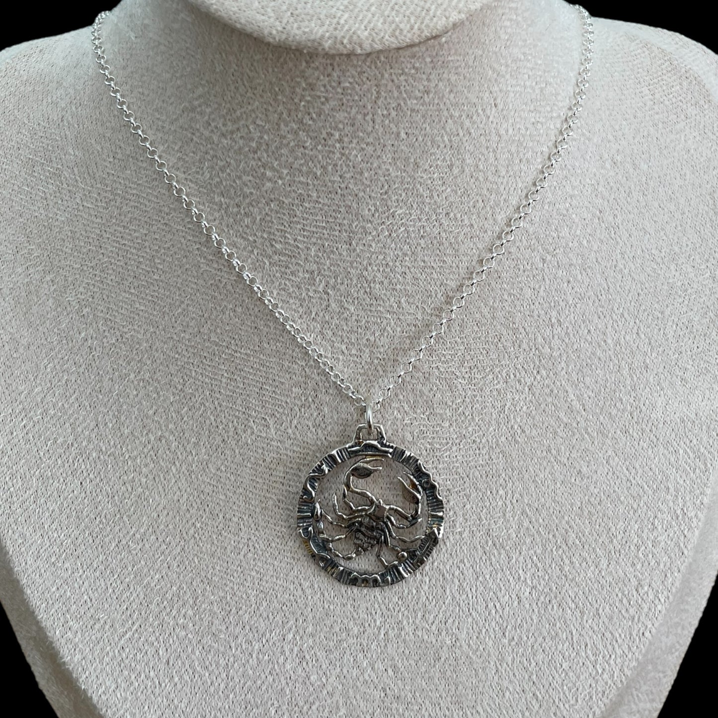 Harmony Scorpio Necklace - 925 Sterling Silver