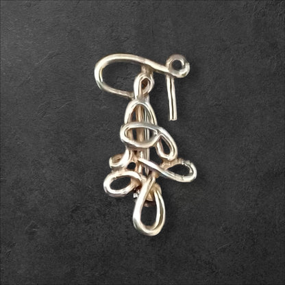 Amicitia | Large Tsirkel Brooch - 925 Sterling Silver