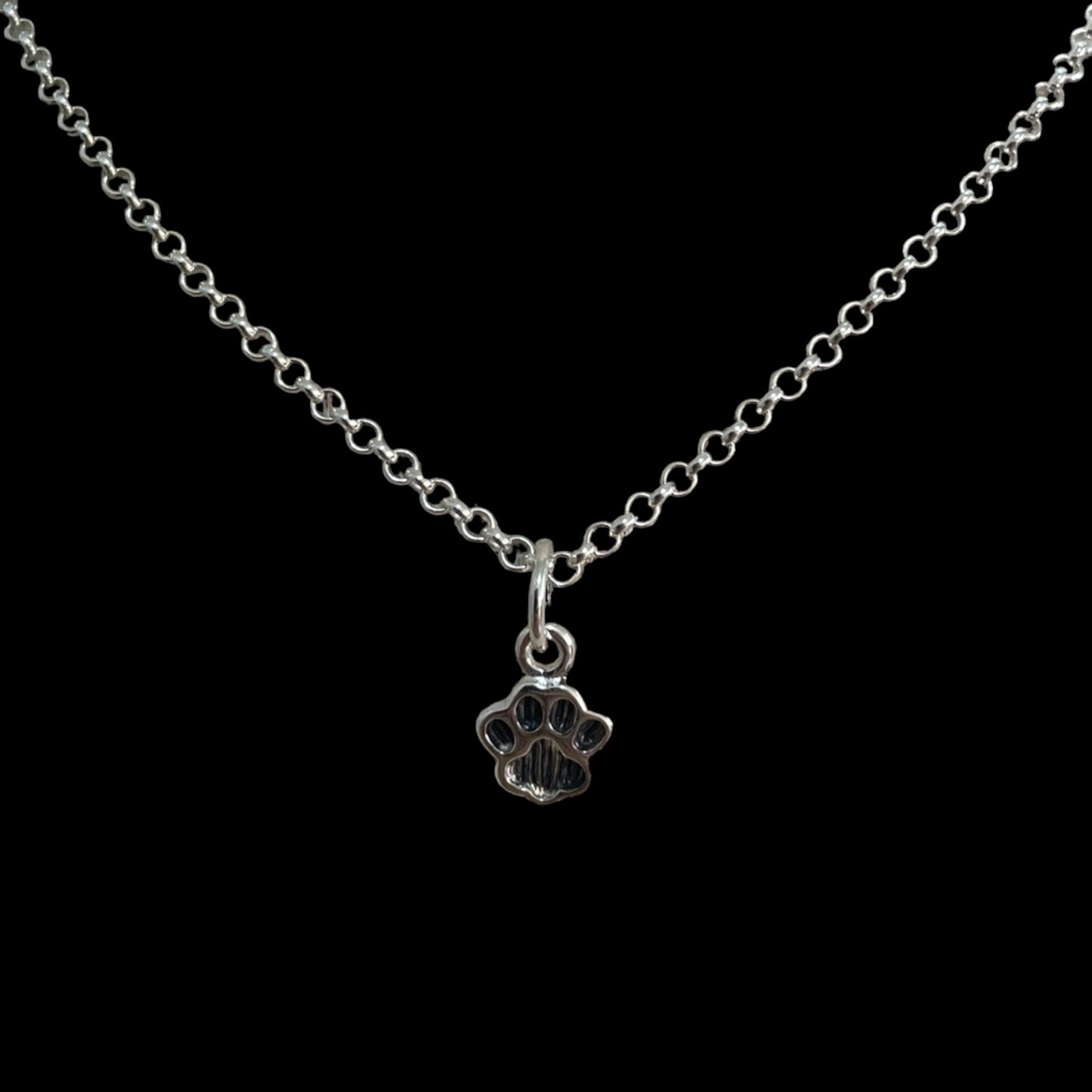 Furbaby | Paw Necklace - 925 Sterling Silver