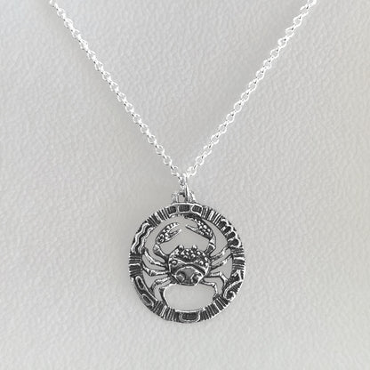 Harmony Cancer Necklace - 925 Sterling Silver