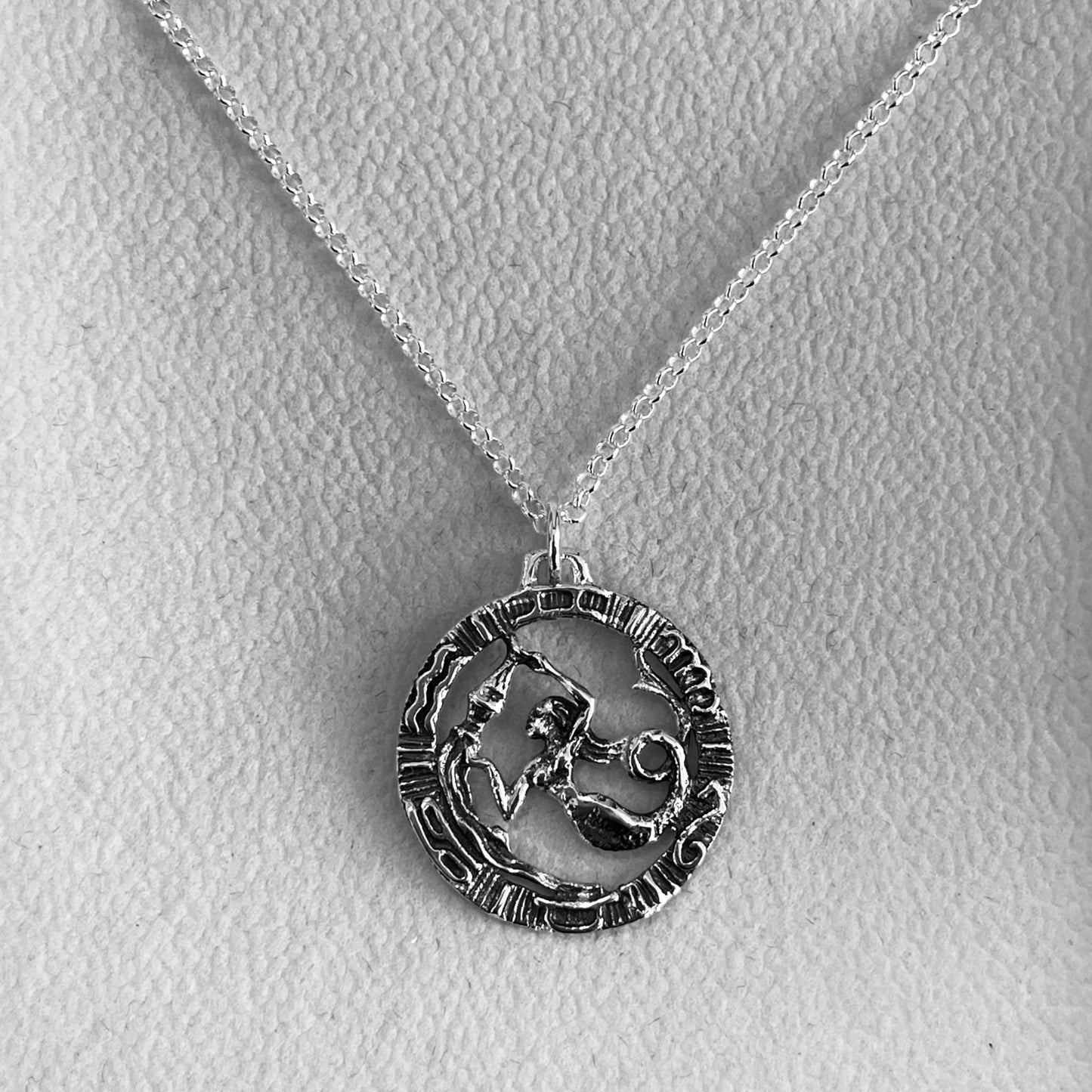 Harmony Aquarius Necklace - 925 Sterling Silver