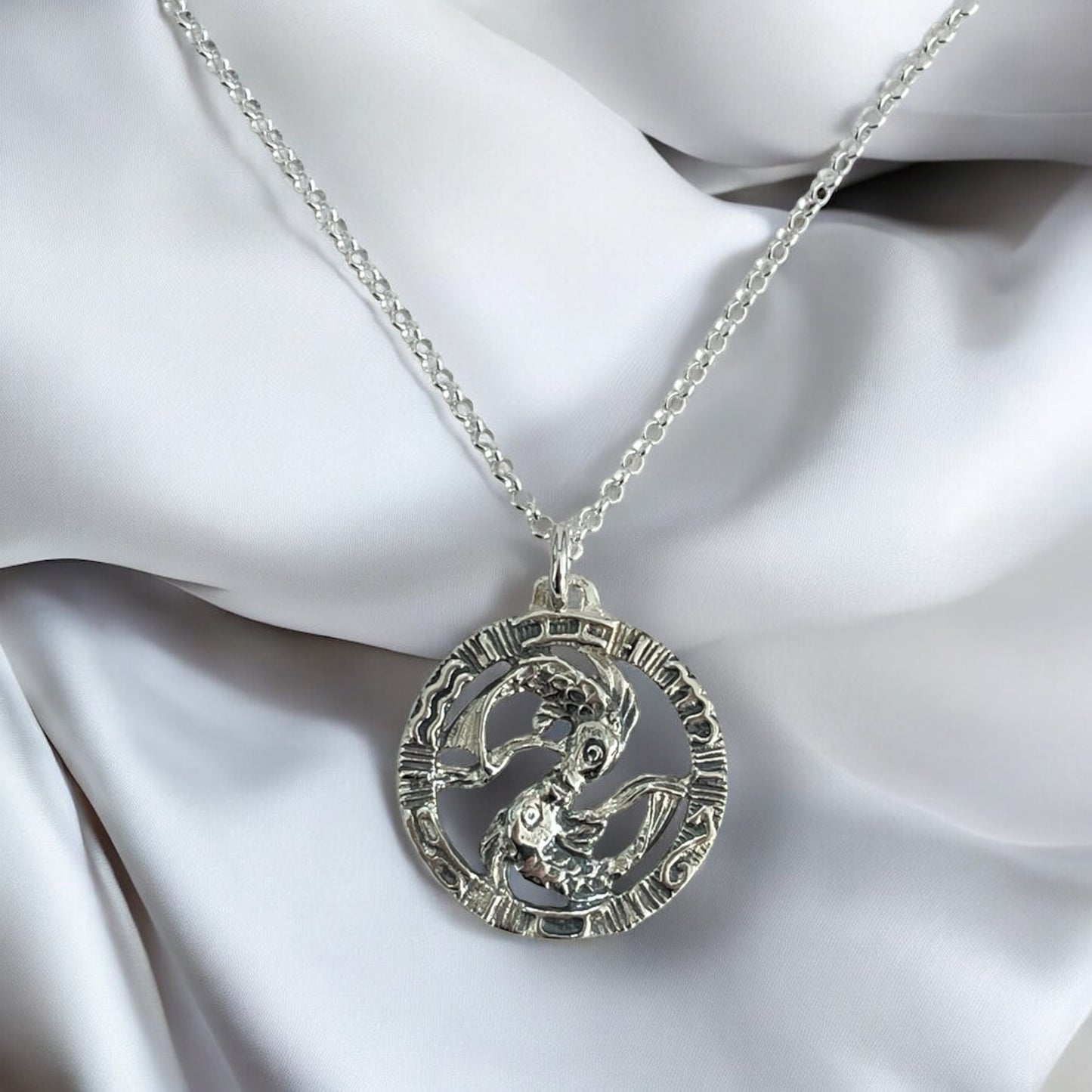 Harmony Pisces Necklace - 925 Sterling Silver