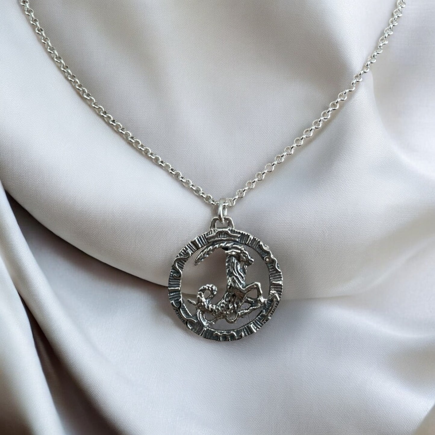 Harmony Capricorn Necklace - 925 Sterling Silver