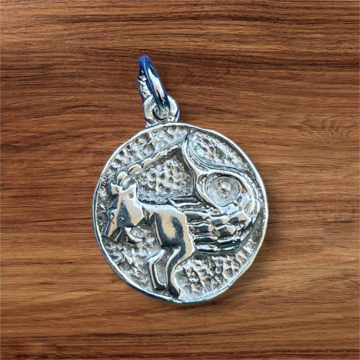 Capricorn Pendant - 925 Sterling Silver