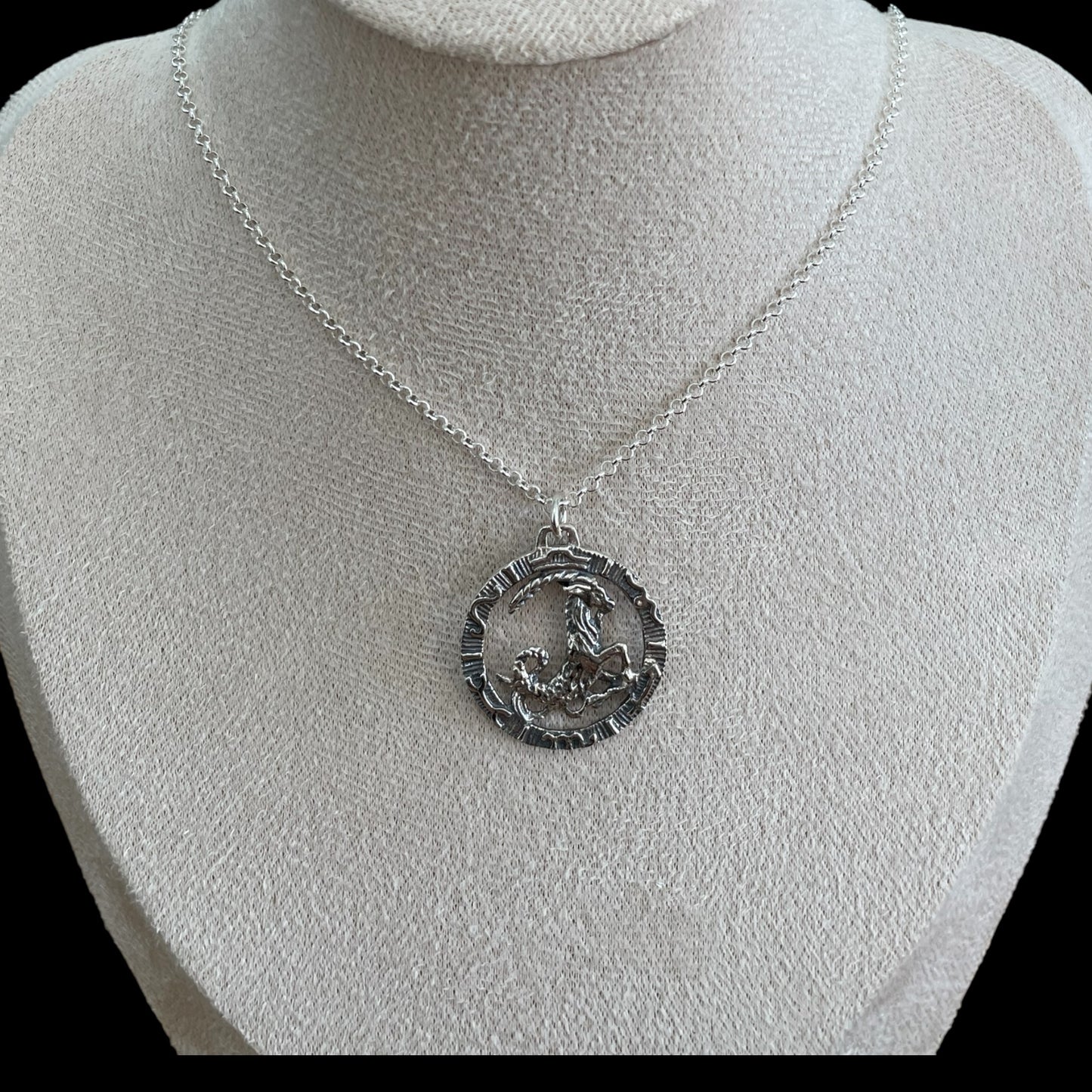 Harmony Capricorn Necklace - 925 Sterling Silver