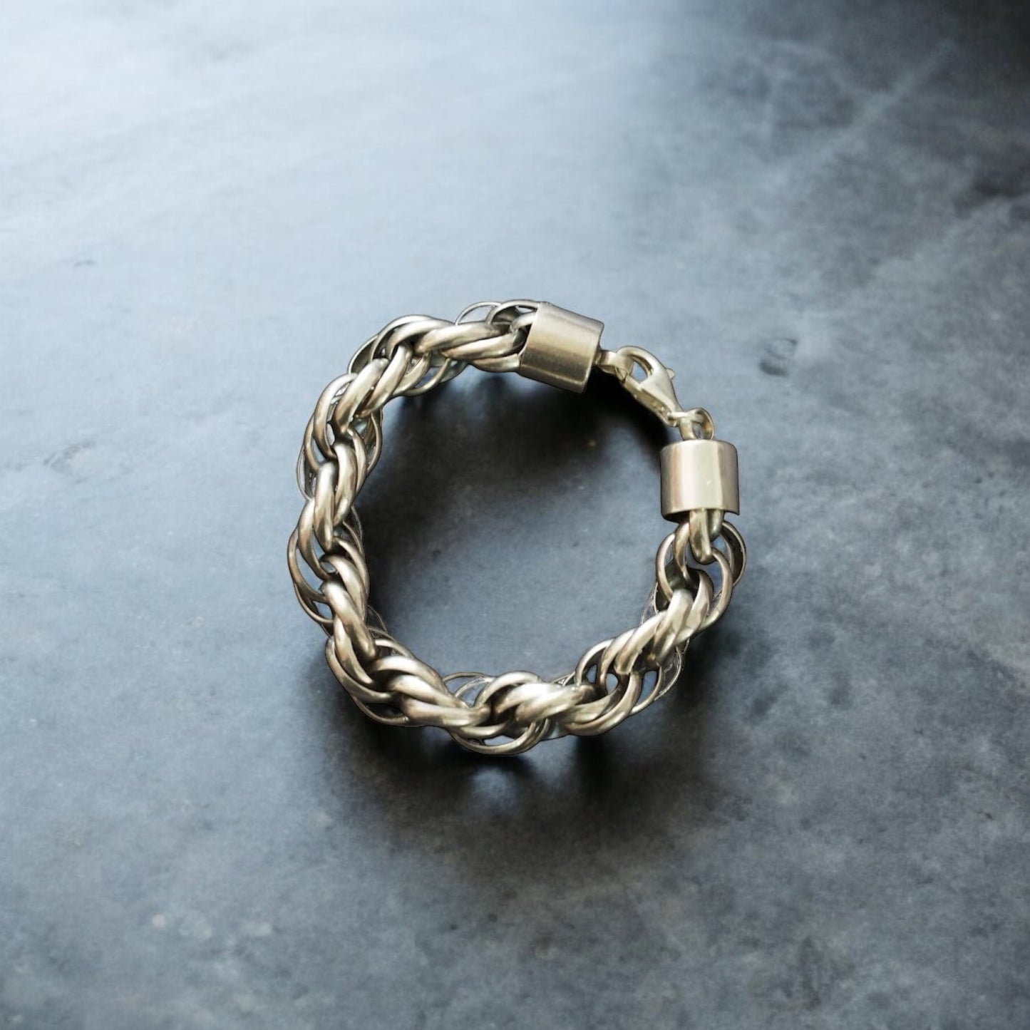 Estonian | Knotted Braid Bracelet - Sterling Silver