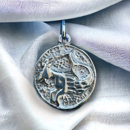 Capricorn Necklace - 925 Sterling Silver