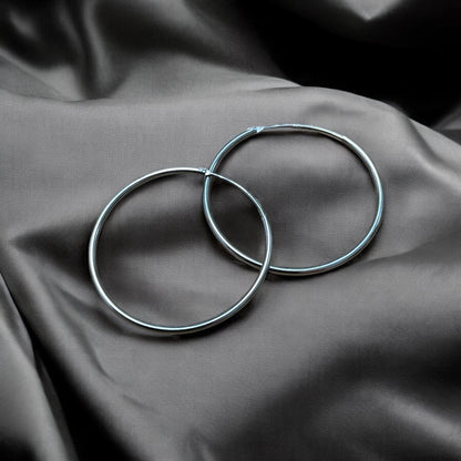 Classic Hoops | 30mm Earrings - 925 Sterling Silver