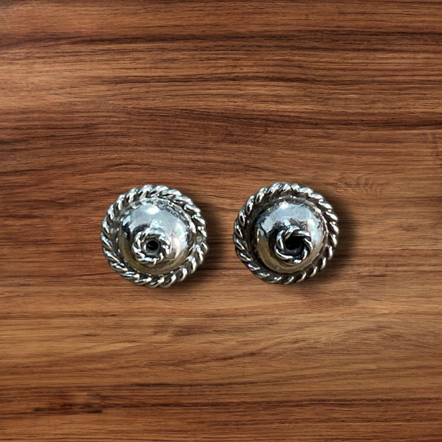 Estonian | Mini Shield Earrings - 925 Sterling Silver