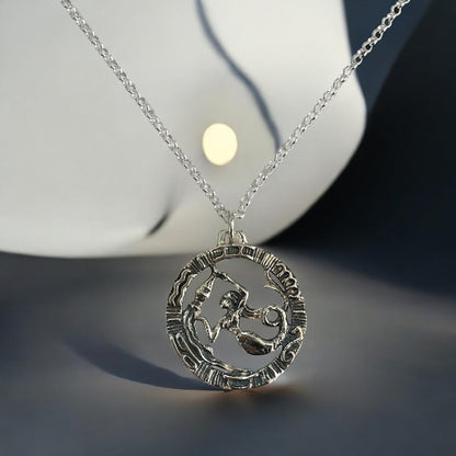 Harmony Aquarius Necklace - 925 Sterling Silver