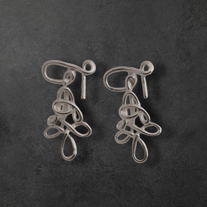 Amicitia | Large Tsirkel Earrings - 925 Sterling Silver