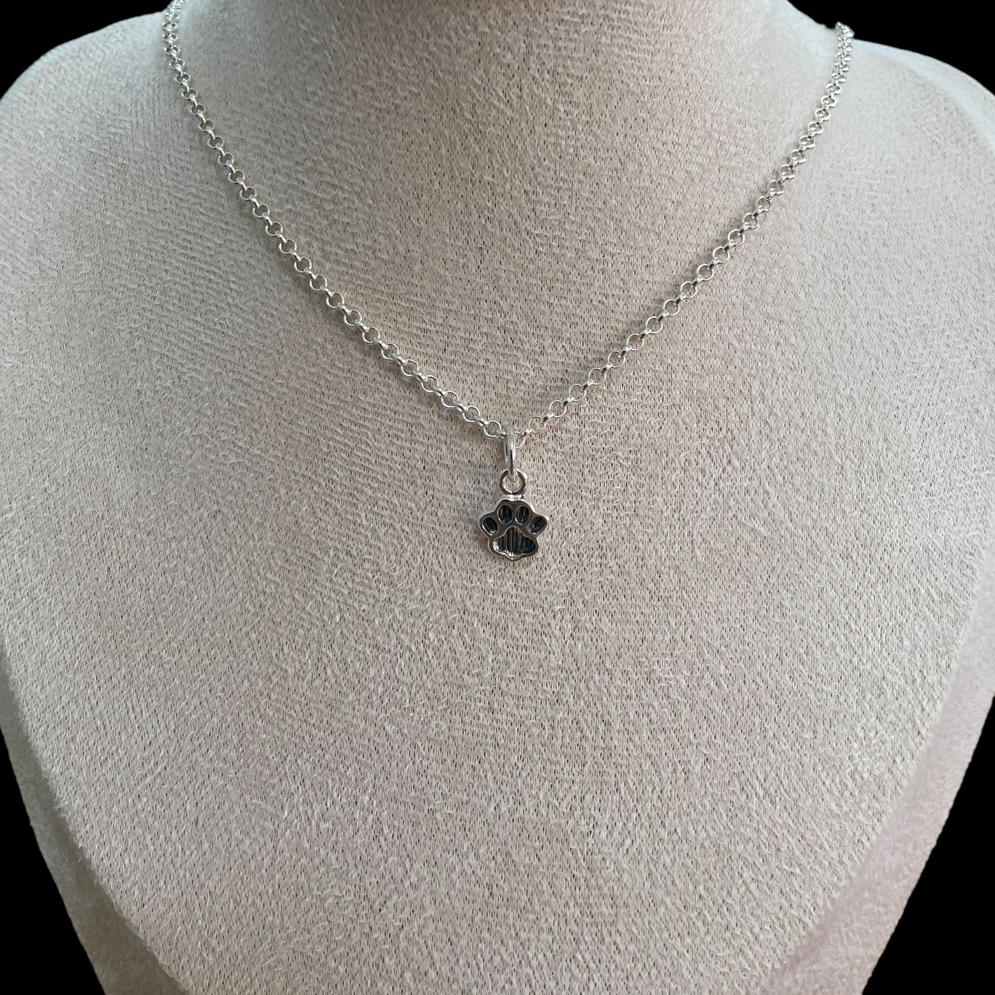 Furbaby | Paw Necklace - 925 Sterling Silver