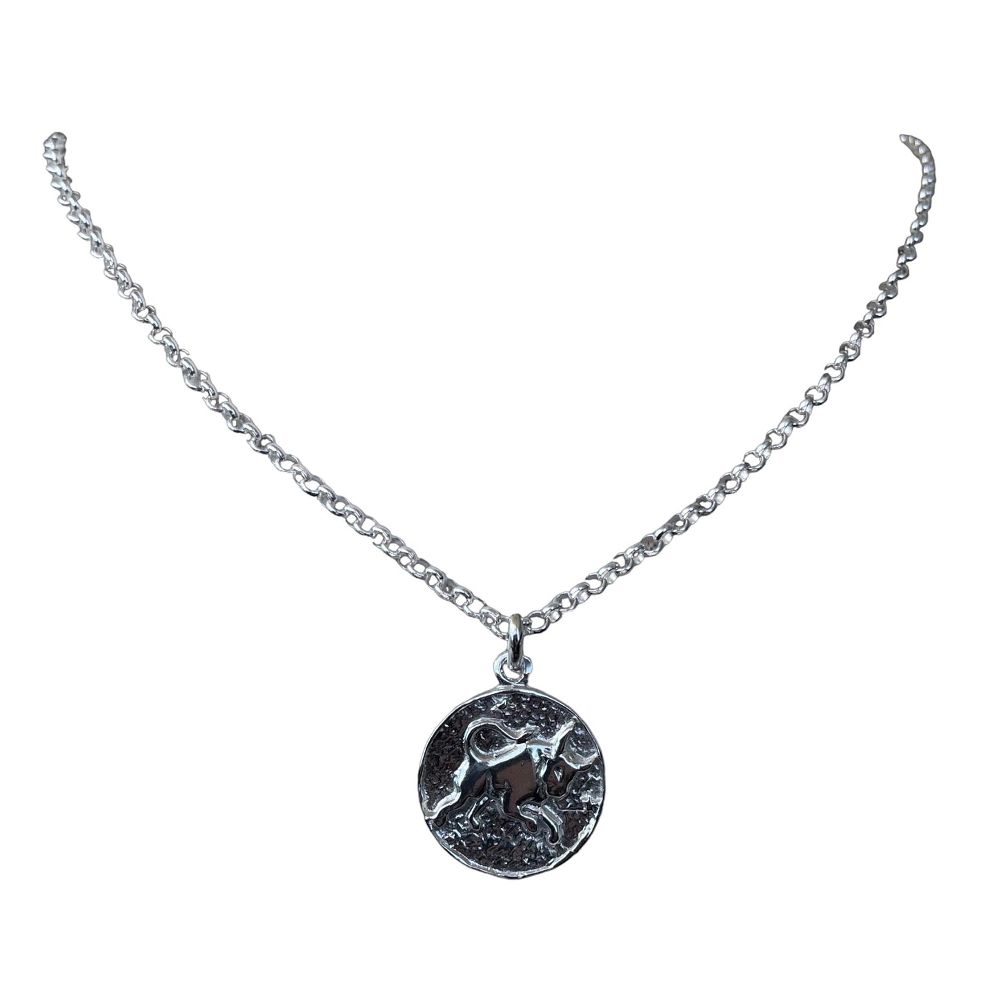 Taurus Necklace - 925 Sterling Silver