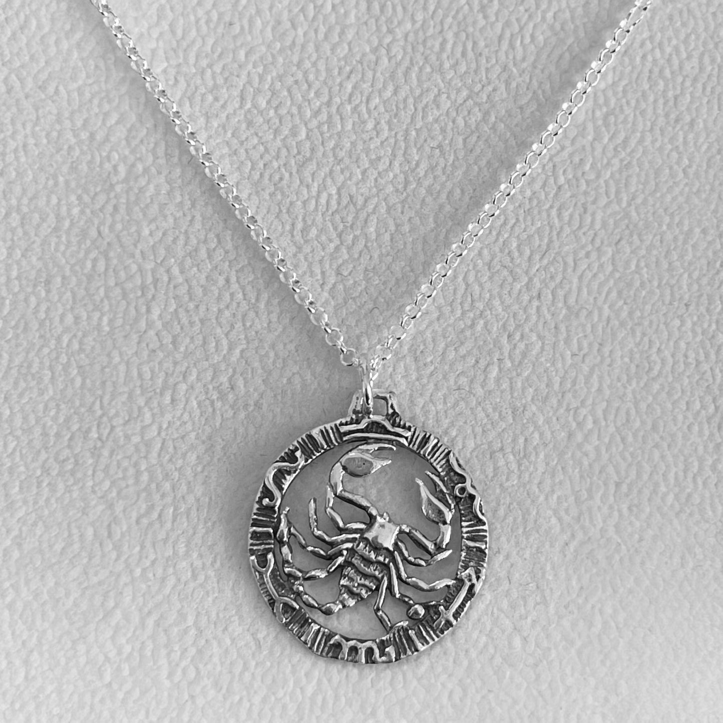 Harmony Scorpio Necklace - 925 Sterling Silver