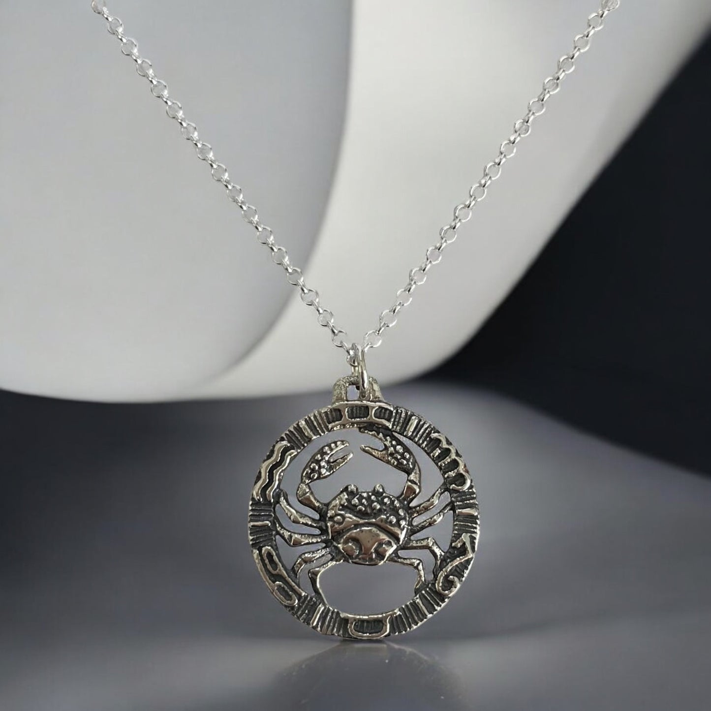 Harmony Cancer Necklace - 925 Sterling Silver