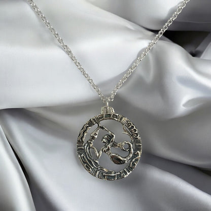 Harmony Aquarius Necklace - 925 Sterling Silver