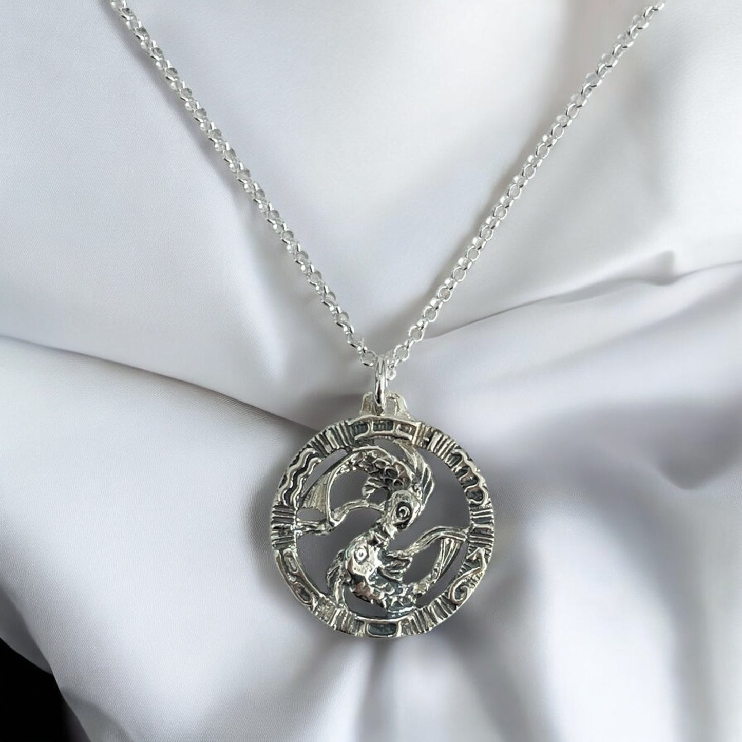 Harmony Pisces Necklace - 925 Sterling Silver