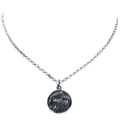 Capricorn Necklace - 925 Sterling Silver