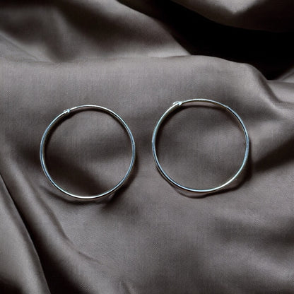 Classic Hoops | 30mm Earrings - 925 Sterling Silver