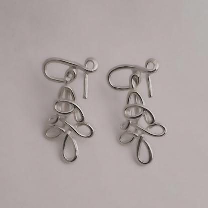 Amicitia | Large Tsirkel Earrings - 925 Sterling Silver