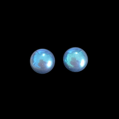 Cultured Pearl | 4mm Stud Earrings - 925 Sterling Silver