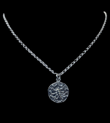 Scorpio Necklace - 925 Sterling Silver