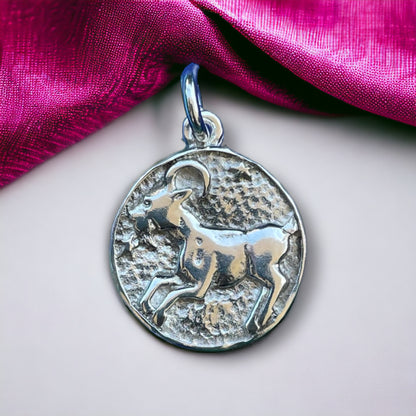 Aries Pendant - 9k Solid Gold