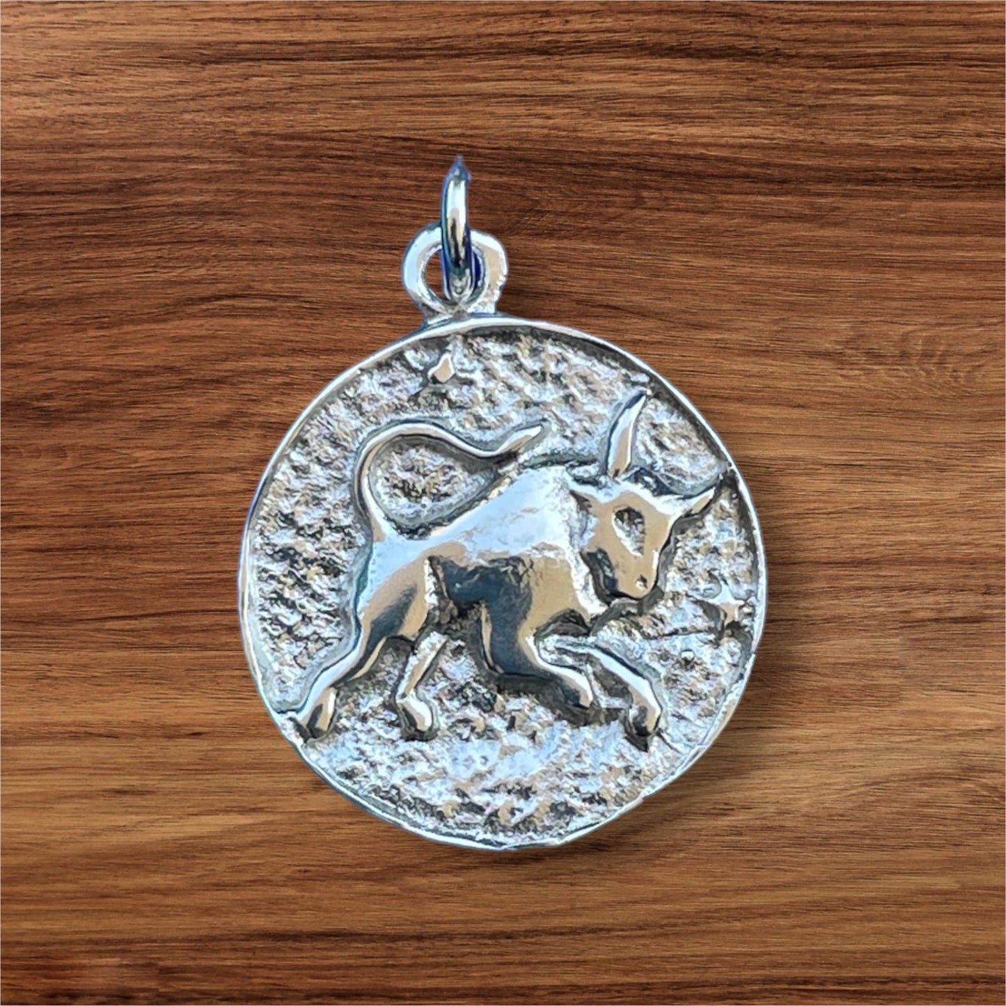 Taurus Pendant - 9k Solid Gold