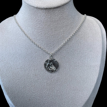 Gemini Necklace - 925 Sterling Silver