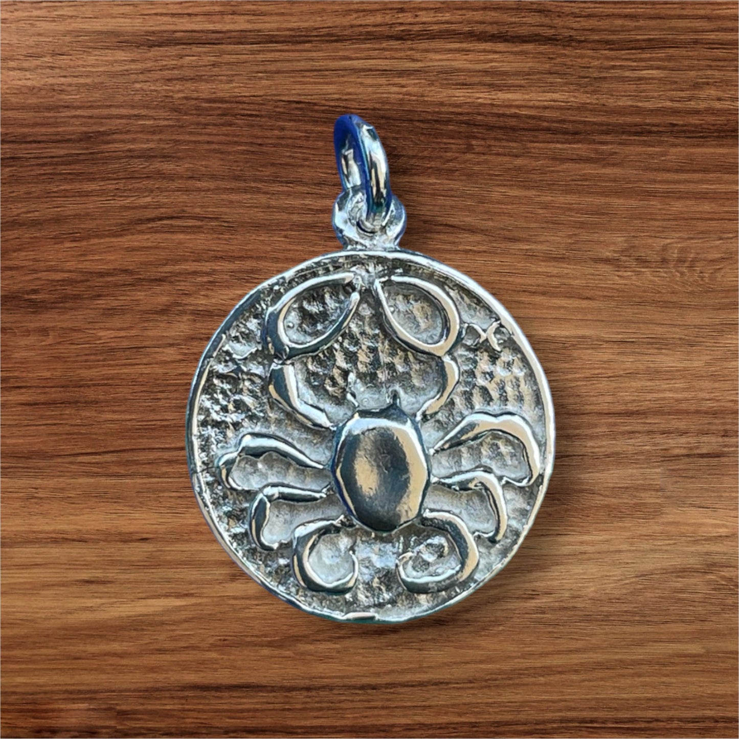 Cancer Pendant - 925 Sterling Silver