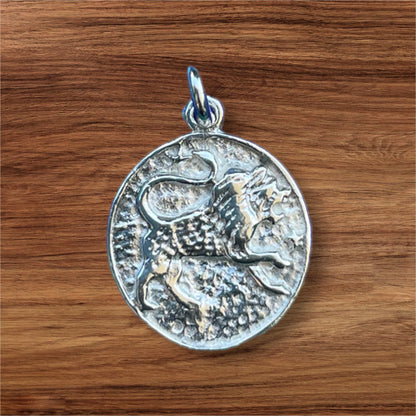 Leo Pendant - 925 Sterling Silver