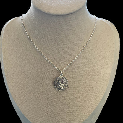 Virgo Necklace - 925 Sterling Silver