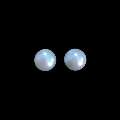 Cultured Pearl | 4mm Stud Earrings - 925 Sterling Silver