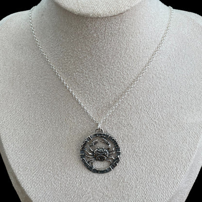 Harmony Cancer Necklace - 925 Sterling Silver