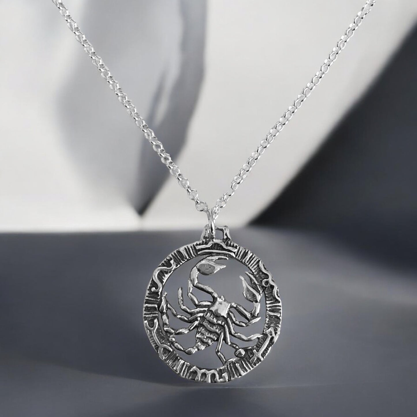 Harmony Scorpio Necklace - 925 Sterling Silver